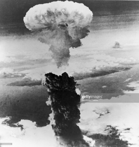 A second atomic bomb ‘Fat Man’ is dropped on the Japanese military port of Nagasaki.