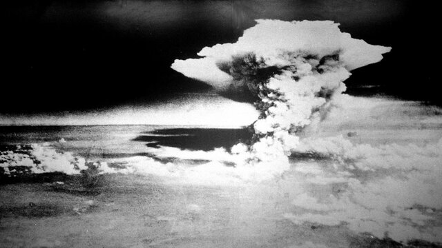 The first atomic bomb is dropped on the Japanese city of Hiroshima by the US
