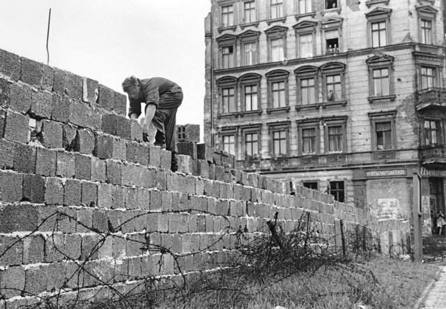 El levantament del muro a Berlín
