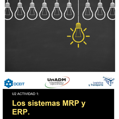 Timeline: U2A1 Línea del tiempo -Los sistemas MRP y ERP-
