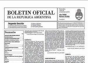 1 CE Articulo 2 Ley 11.687- Publicación