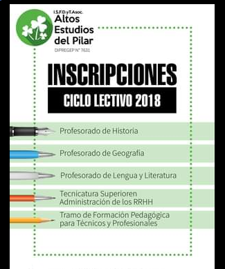 I.S.F.D.yT.  Altos Estudios del Pilar