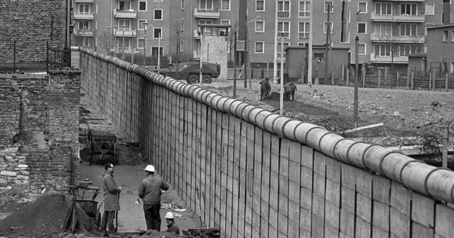 Berlin Wall Built