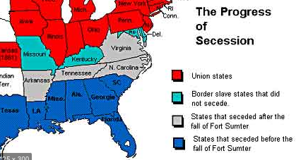 Southern Secession 1860