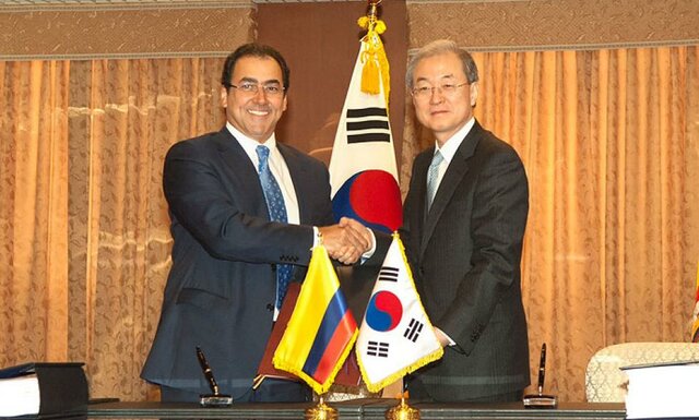 Firma del TLC con Corea del Sur