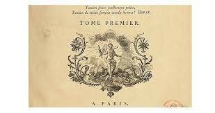 L'Encyclopédie- Jean le Rond d'Alembert