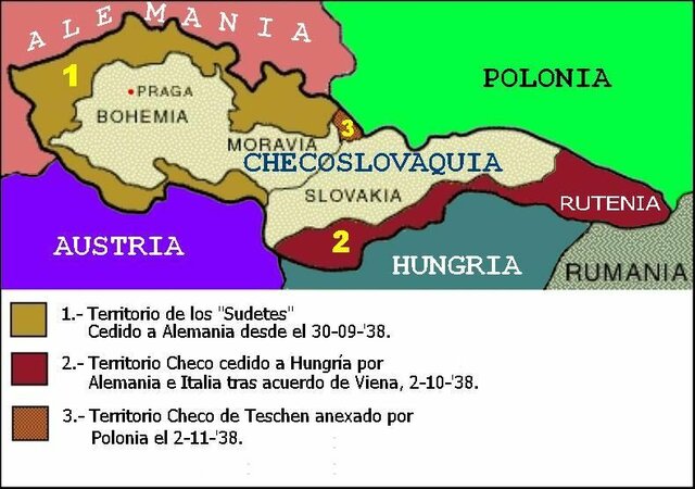 LOS SUDETES ENTRAN EN ALEMANIA