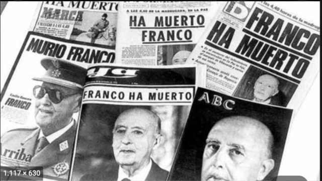 Fallecimiento de Franco