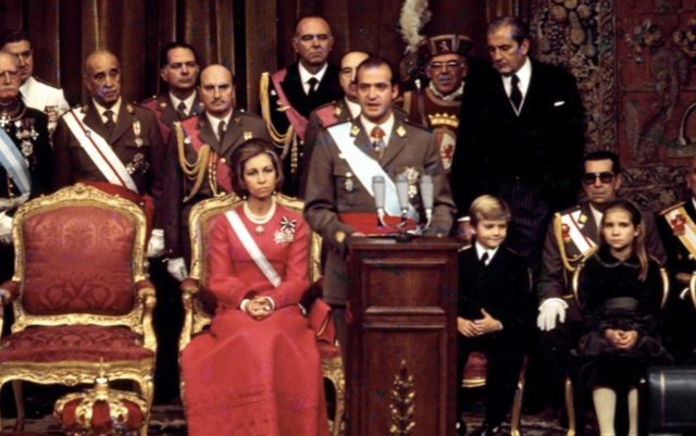 Proclamación de Juan Carlos I