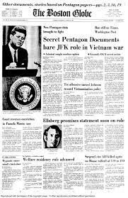 First Publication of Pentagon Papers