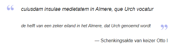 Schenkingsakte van Otto