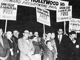 Caza de brujas por el senador Mc Carthy en EEUU