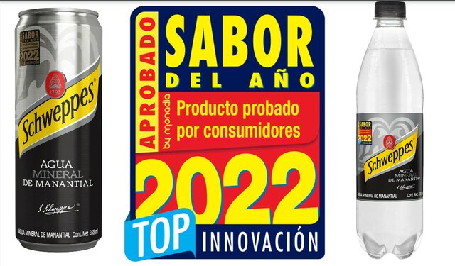 Grupo Peñafiel logra reconocimiento de innovación para su Agua Mineral Schweppes