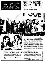 El PSOE abandona el marxismo en el XXVIII congreso del partido