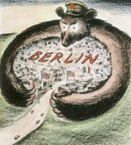 Berlín queda bloquejada