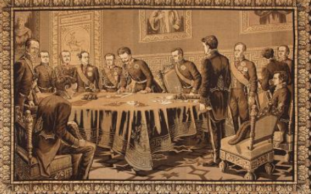 CARLO ALBERTO DI SAVOIA FIRMA LO STATUTO ALBERTINO