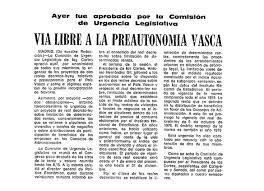 Preautonomía vasca