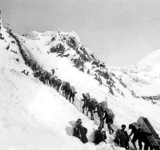 Klondike Gold Rush Begins