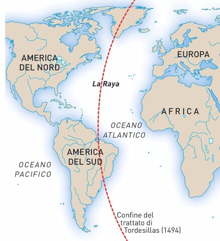 Il trattato di Tordesillas