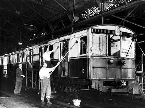 Llegada del subterraneo