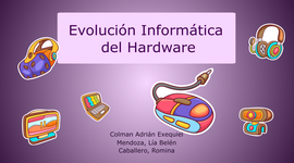 Timeline: Evolución del HARDWARE