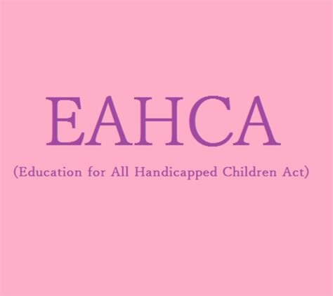 EAHCA