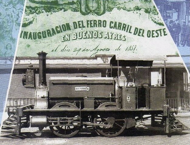 Inauguración del ferrocarril