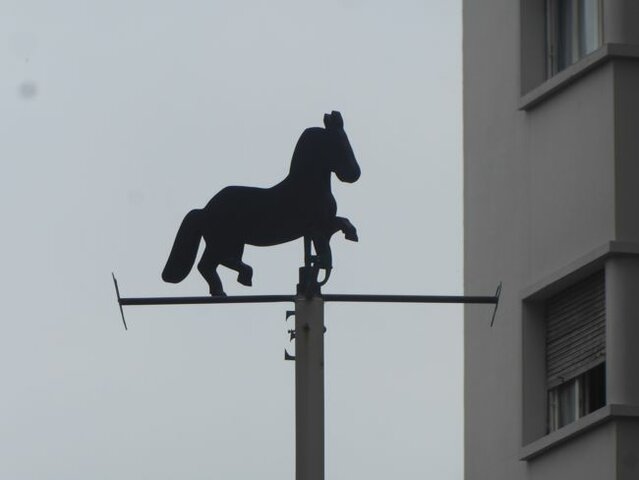 Instalación de la veleta