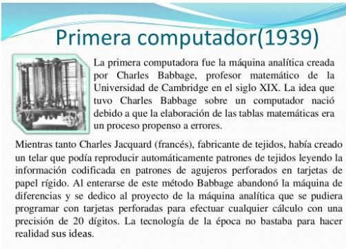 Primer Computador