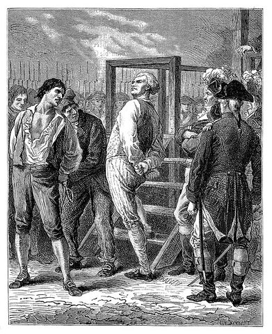 Danton and Desmoulins executed