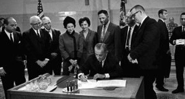 April 9, 1965. The Elementary and Secondary Education Act (ESEA)