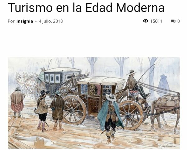 TURISMO EN LA EDAD MODERNA