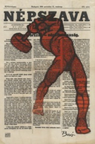 Prime minister Mihaly Karolyi proclaims the republic of Hungary