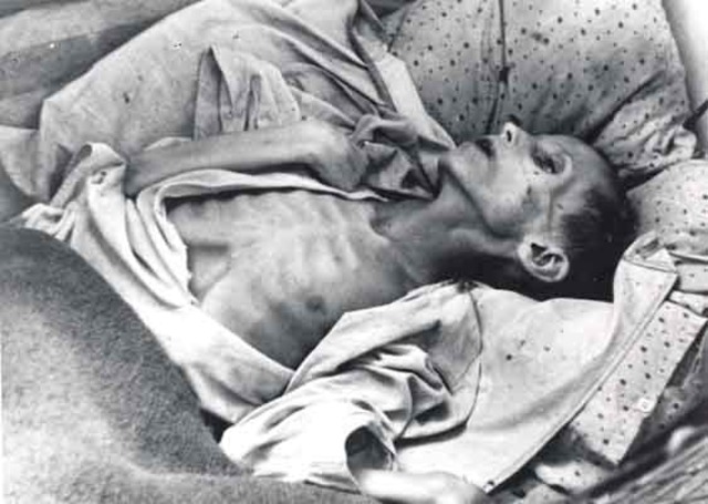 Ukrainians die in the Holodomor