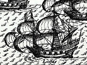 Arrivée du Liefde à Kyushu