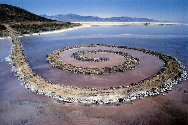Spiral Jetty - Robert Smithson (1970)