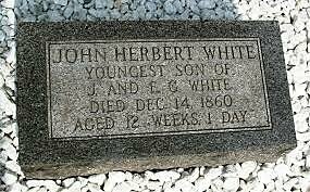 Nacimiento de John Herbert White, cuarto hijo de Elena y Jaime White