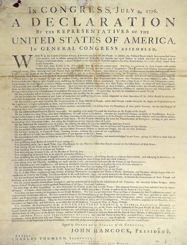 Declaration of Independence