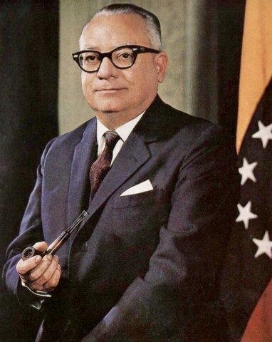 Rómulo Betancourt, presidente en Venezuela