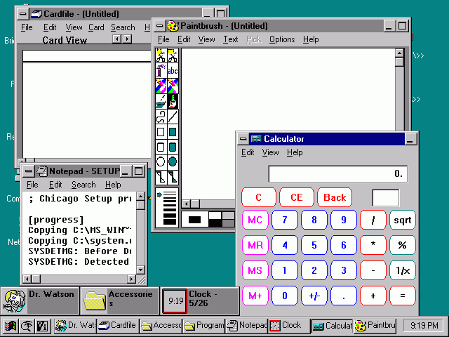 Windows 95 (1995)