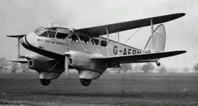 Franco sale de Canarias a Tetuán en el Dragón Rapide