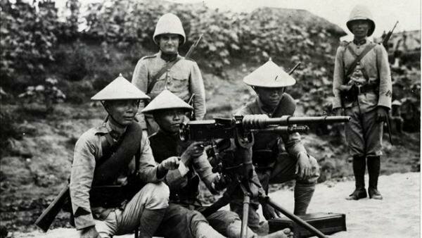 Japón ataca a Indochina