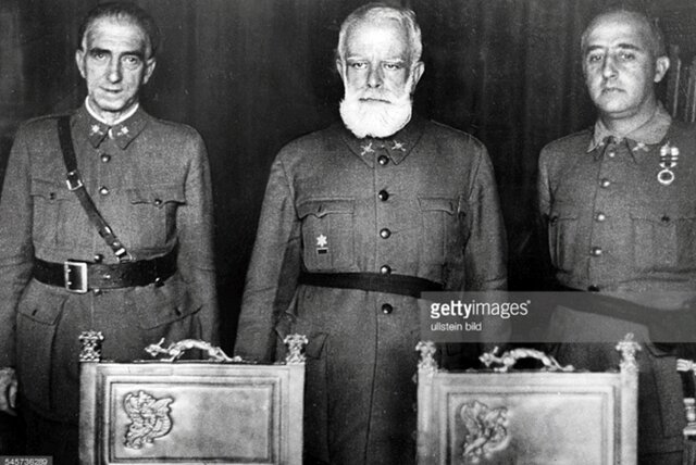 Organización en Salamanca de la Junta de defensa Nacional