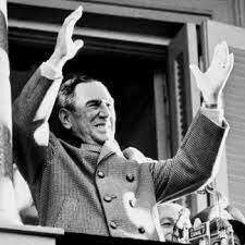 Juan Domingo Perón, presidente en Argentina