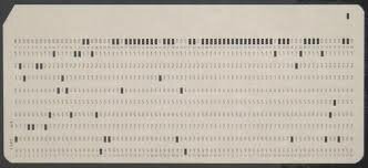 LA PRIMERA TARJETA PERFORADA