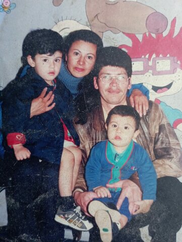 Primera foto familiar