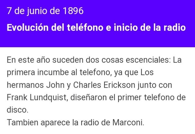 Evolución del teléfono e inicio de la radio