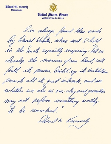 Kennedy's letter to Khrushchev