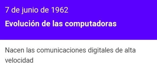 Evolución de las computadoras