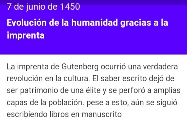 Evolución de la humanidad gracias a la imprenta.